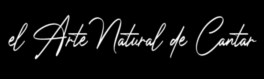 Logo El arte natural e cantar Nacho Lozano